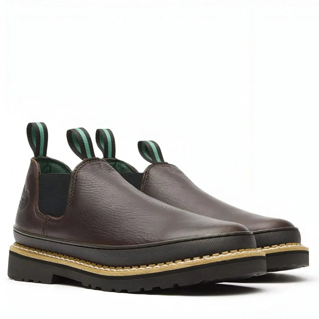 Georgia Boot Georgia Giant Romeo Work Shoe Brown Medial