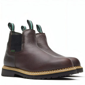 Georgia Boot Georgia Giant Waterproof High Romeo Boot Brown Medial