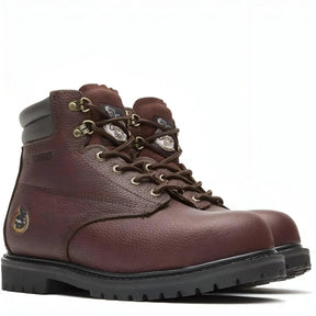 Georgia Boot Oiler Steel Toe Waterproof Work Boot Medial