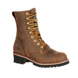 Georgia Boot Steel Toe Waterproof 400G Insulated Logger Work Boot GB00065 Side Image
