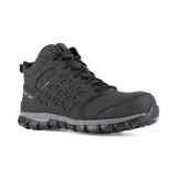 Women's Sublite Cushion Composite-Toe Mid Work Boot Black