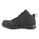 Women's Sublite Cushion Composite-Toe Mid Work Boot Black