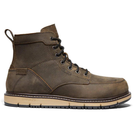 Keen San Jose 6" Aluminum-Toe Work Boot Waterproof Keen Profile View