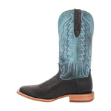 Arena Pro Black and Blue Lagoon Western Boot DDB0413 Toe View