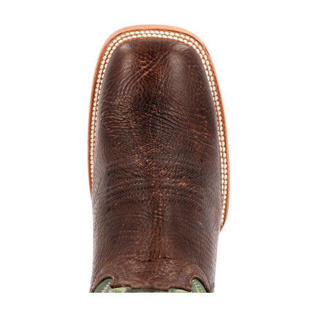 Arena Pro Hickory and Shamrock Green Western Boot DDB0412