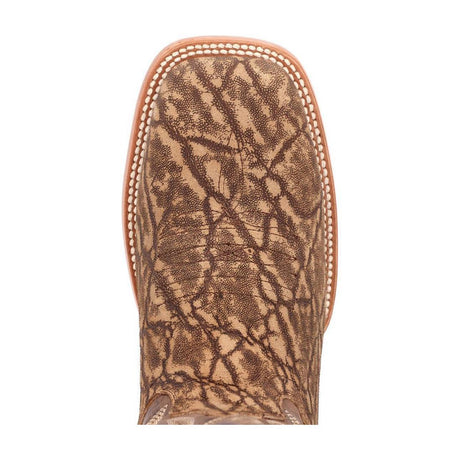 Arena Pro Rustic Tobacco Western Boot DDB0414 Toe View