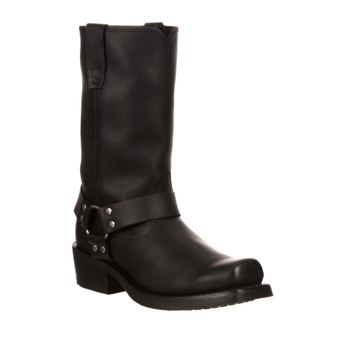 Black Harness Boot DB510 Side View