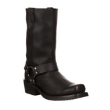 Black Harness Boot DB510 Side View