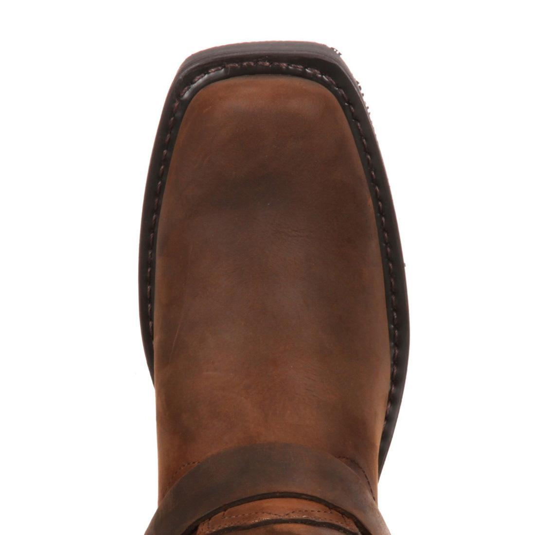 Brown Harness Boot DB594 Toe View