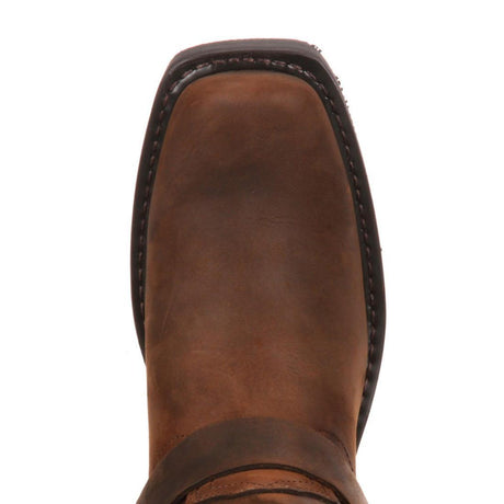 Brown Harness Boot DB594 Toe View