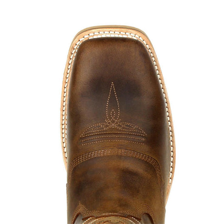Maverick Pro Steel Toe Waterproof Western Work Boot Tan DDB0297