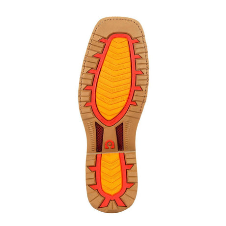 Maverick Pro Steel Toe Waterproof Western Work Boot Tan DDB0297 Sole Image