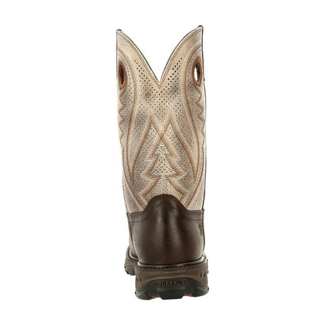 Maverick XP Composite Toe Met-Guard Ventilated Western Work Boot DDB0331 Heel View