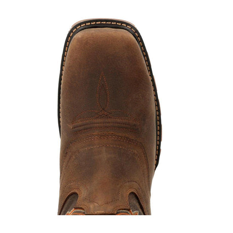 Maverick XP Composite Toe Waterproof Western Work Boot Brown DDB0365 Toe View