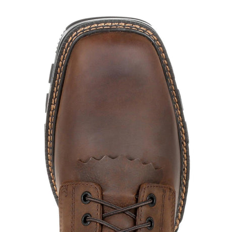 Maverick XP Square Toe Waterproof Lacer Work Boot DDB0238 Toe View