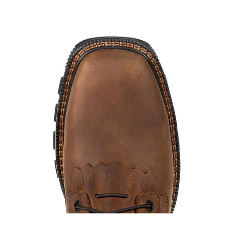 Maverick XP Steel Toe Waterproof Square Toe Lacer Work Boot DDB0267 Toe View
