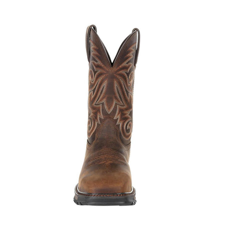 Maverick XP Steel Toe Waterproof Western Work Boot Brown DDB0206 Front Image