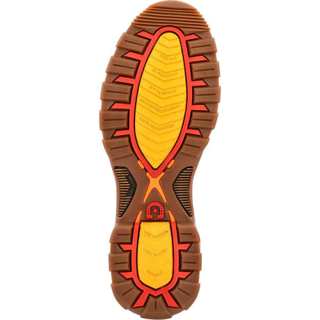 Maverick XP Steel Toe Waterproof Western Work Boot Coyote Brown DDB0403 Sole Image