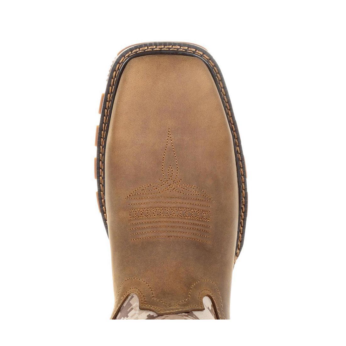 Maverick XP Steel Toe Waterproof Western Work Boot Desert Camo DDB0207
