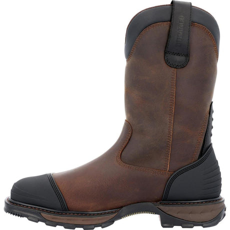 Maverick XP Steel Toe Waterproof Western Work Boot Grizzly Brown DDB0424 Toe View