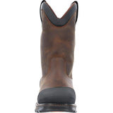 Maverick XP Steel Toe Waterproof Western Work Boot Grizzly Brown DDB0424 Heel View