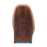 Rebel Pro Bay Brown and Brilliant Blue Western Boot DDB0421