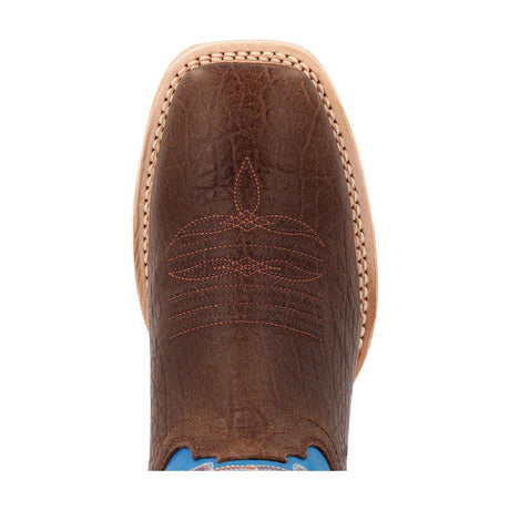 Rebel Pro Bay Brown and Brilliant Blue Western Boot DDB0421