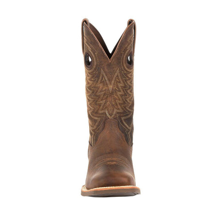 Rebel Pro Brown Western Boot DDB0221 Heel View