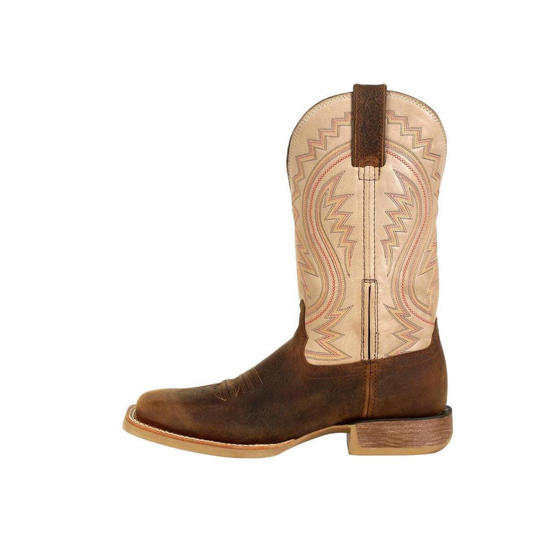 Rebel Pro Coffee Western Boot DDB0290 Toe View