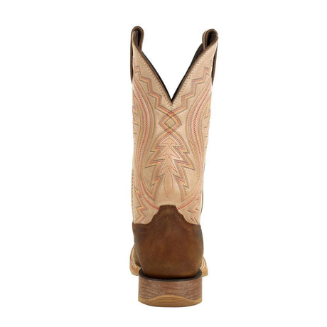 Rebel Pro Coffee Western Boot DDB0290 Heel View