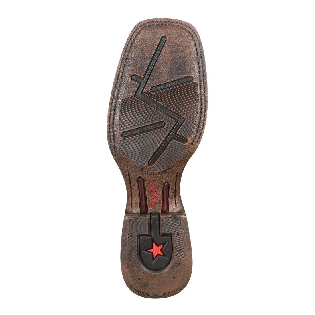 Rebel Pro Denim Blue Western Boot DDB0216 Sole Image
