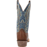 Rebel Pro Hickory & Denim Western Boot DDB0356 Heel View