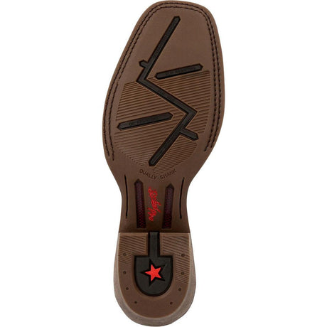 Rebel Pro Hickory & Denim Western Boot DDB0356 Sole Image