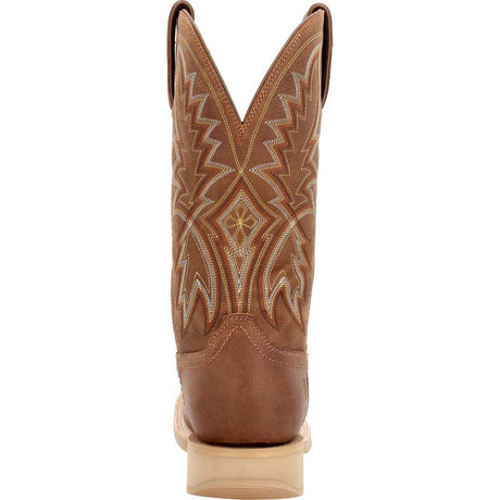 Rebel Pro Lite Coyote Brown Western Boot DDB0359 Heel View