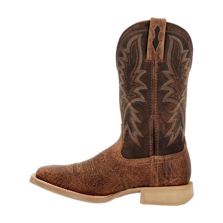 Rebel Pro Lite Rustic Tan & Tobacco Western Boot DDB0357 Toe View