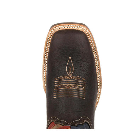 Rebel Pro Vintage Flag Western Boot DDB0303 Toe View