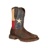 Rebel Steel Toe Texas Flag Western Boot DB021 Side View