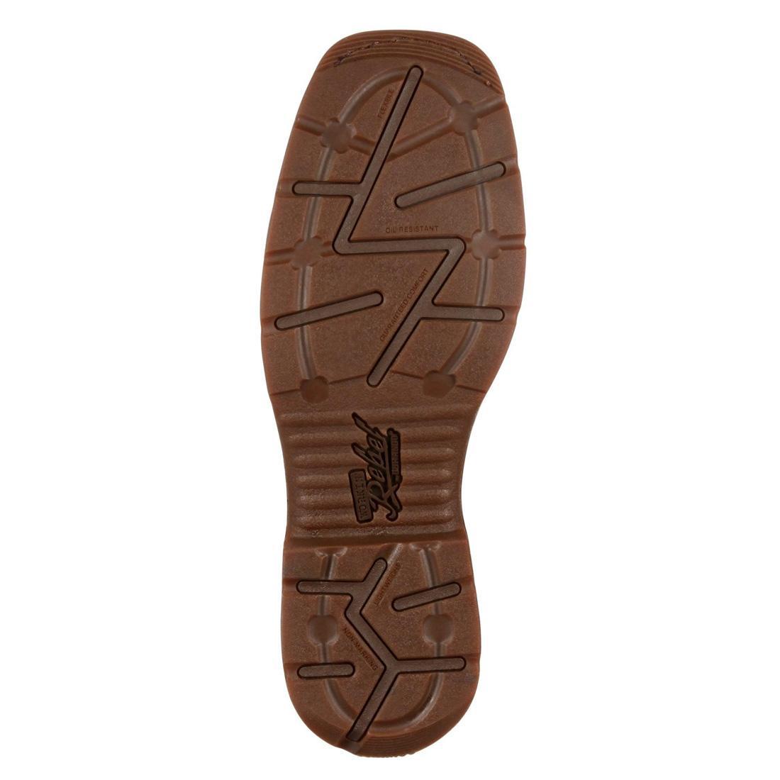 Rebel Steel Toe Texas Flag Western Boot DB021 Sole Image