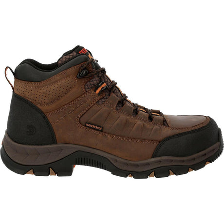 Renegade XP Timber Brown Alloy Toe Waterproof Hiker DDB0363 Profile View