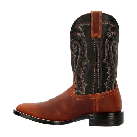 Westward Inca Brown Western Boot DDB0339 Toe View