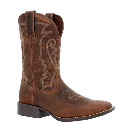 Westward Prairie Brown Western Boot DDB0342 Side View