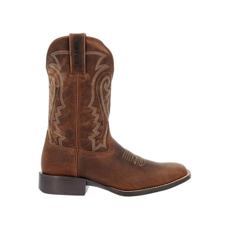 Westward Prairie Brown Western Boot DDB0342 Profile View