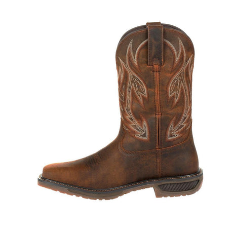 WorkHorse Western Work Boot DDB0202 Toe View
