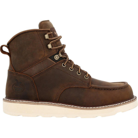 Georgia Boot Core 37 Wedge Steel Toe Work Boot Profile View
