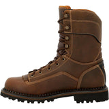 Georgia Boot AMP LT Low Heel Logger Composite Toe Waterproof Work Boot GB00473 Detail Image