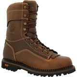 Georgia Boot AMP LT Low Heel Logger Composite Toe Waterproof Work Boot GB00473 Side Image