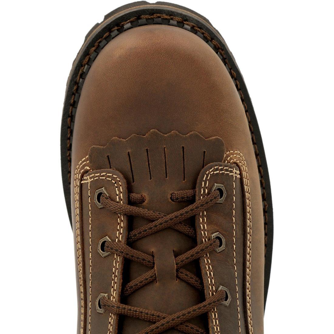 Georgia Boot AMP LT Low Heel Logger Composite Toe Waterproof Work Boot GB00473 At Steel Toes