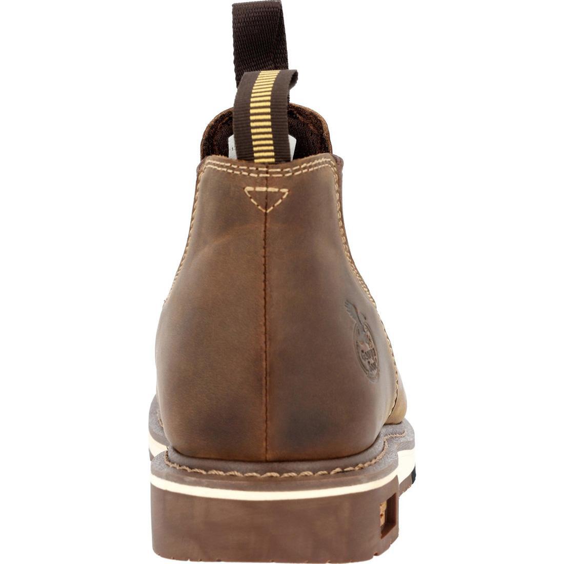 Georgia Boot AMP LT Wedge Work Romeo GB00545 Back Image
