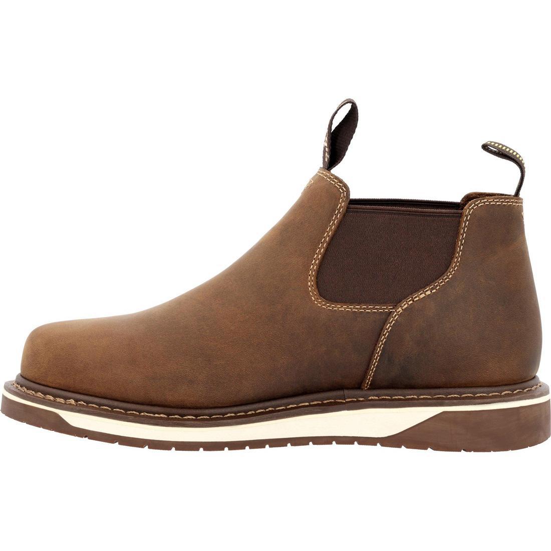 Georgia Boot AMP LT Wedge Work Romeo GB00545 At Steel Toes