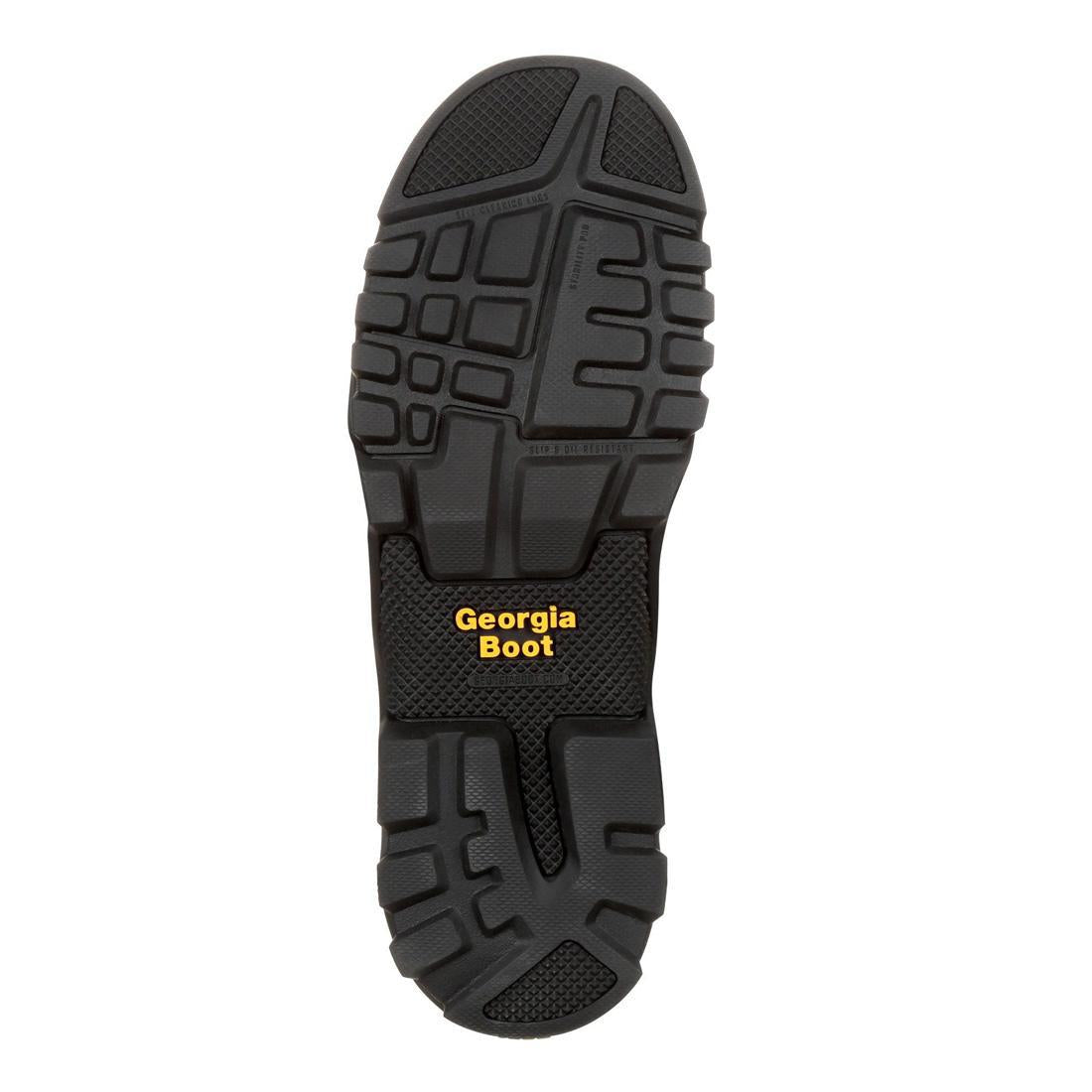 Georgia Boot Amplitude Composite Toe Waterproof Work Boot Black GB00130 Sole Image